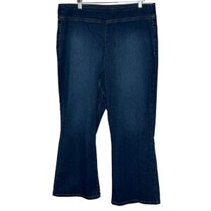 Free People WE THE‎ FREE In My Feelings Mid Rise Crop Boot Jeans XL NWOT